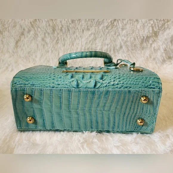 Brahmin Anywhere Convertible Satchel Glass Glossy - Picture 12 of 13